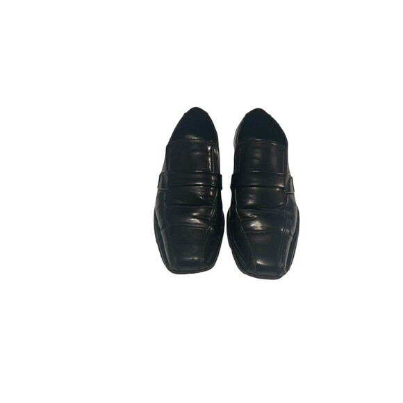 Bruno‎ Marc Men's Giorgio-3 Black Leather Lined Dress Loafers Shoes Size 12 - Picture 9 of 15